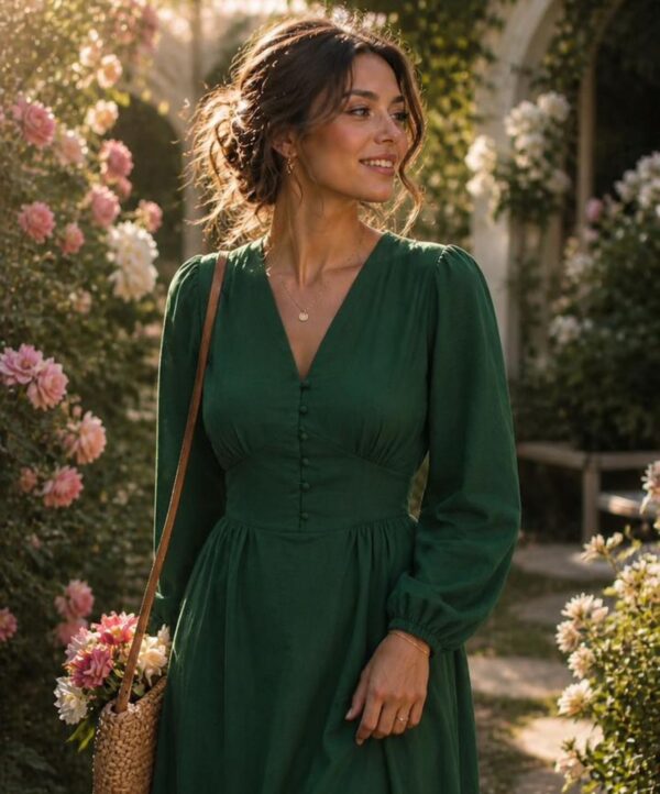 Nolié Vintage Linen Dress 1
