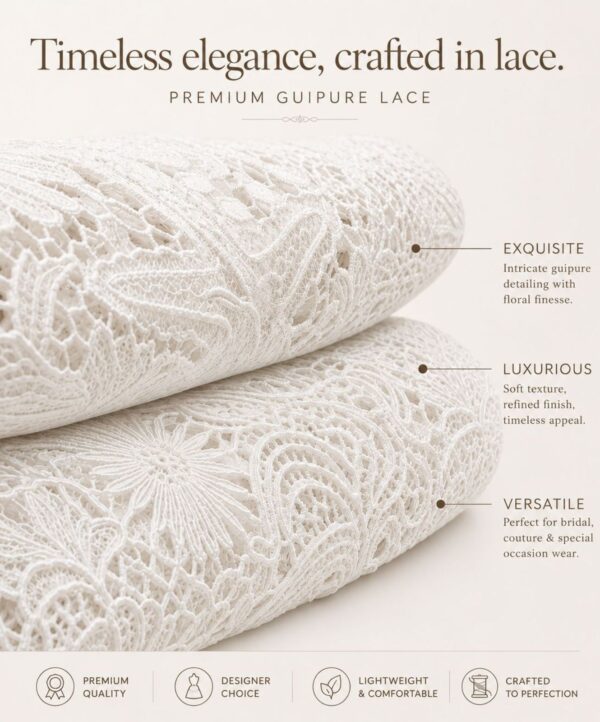 Premium Guipure Lace 5